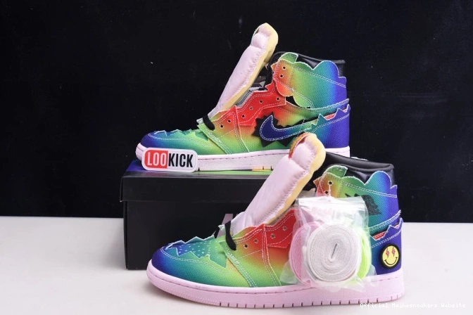 Official Maikesneakers J AIR 1 HIGH DC3481-900 BALVIN OG X JORDAN 0712
